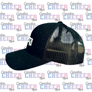 Canadian Cheer Mom Trucker Hat